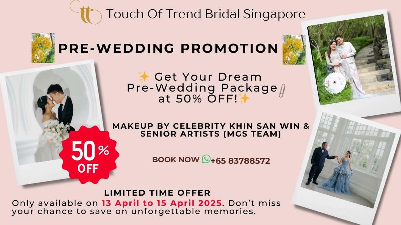 April Pre-Wedding Promo Banner